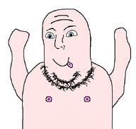 arms_up blue_eyes happy nipple subvariant:flubbert tongue_out variant:norwegian white_skin // 700x662 // 11.9KB