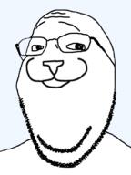 happy pussymouth smile smirk subvariant:wholesome_soyjak transparent transparent_background variant:gapejak // 600x800 // 72.7KB