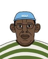 big_lips black_skin ear glasses golf_wang looking_at_you nigger soyjak subvariant:the_creator tyler_the_creator variant:chudjak wolf_(tyler_the_creator) wolf_haley // 592x740 // 41.3KB