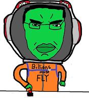 arm astronaut button chud clothes green_skin hand helmet kerbal_space_program millions_must_die no_nose soyjak subvariant:pol_face suit variant:chudjak video_game // 698x768 // 279.8KB