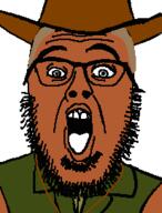 glasses open_mouth stubble variant:waljak // 206x271 // 7.2KB