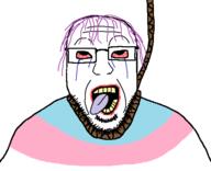 crying hanging noose spicejak tongue tranny variant:spicejak // 550x447 // 20.0KB