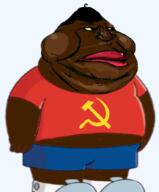 cleveland_brown_jr commie commiepedotroon communism comunist fat nigger pinko shitskin // 454x548 // 173.6KB