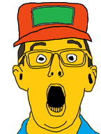 blue_shirt clothes gape hair hat nas:sneed red_hat sneed variant:bimmyjak yellow_skin yellow_teeth // 446x592 // 79.7KB