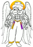 3soyjaks angry baki biblically_accurate_angel bloodshot_eyes buff closed_mouth clothes coal crying frown full_body gem glasses open_mouth smile soyjak stubble text thrembo variant:gapejak variant:impish_soyak_ears variant:soyak white_eyes wing // 2597x3665 // 1.0MB
