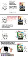 anime consoomer excited genshin_impact money nintendo nintendo_switch stickman stubble the_legend_of_zelda the_legend_of_zelda:_breath_of_the_wild variant:soyak video_game // 632x1250 // 661.2KB