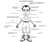 arm clothes full_body glasses hair hand maga pol_(4chan) redpill smile smug soyjak subvariant:chuddy text tshirt variant:chudjak ywnbaw // 1501x1176 // 137.6KB