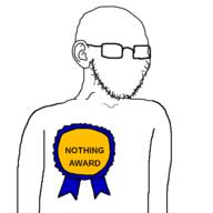 award balding ear faceless glasses medal no_face nothing stubble variant:soyak white_background // 600x600 // 1.4MB