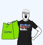 bag clothes goyslop groomer request traced tranny troon variant:a24_slowburn_soyjak // 603x629 // 21.9KB