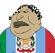 angry argentina curly_hair eye eyebags fat flag:argentina flag:italy italy jewish_nose looking_to_the_left mutt mutt_lips obese sun variant:meximutt yellow_sclera // 886x849 // 113.1KB angry argentina curly_hair eye eyebags fat flag:argentina flag:italy italy jewish_nose looking_to_the_left mutt mutt_lips obese sun variant:meximutt yellow_sclera // 886x849 // 113.1KB
