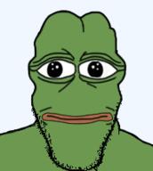 4cuck amphibian animal closed_mouth frog nas:pepe neutral pepe_the_frog series:fusionjaks subvariant:neutralplier variant:markiplier_soyjak // 195x218 // 26.1KB