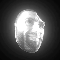 animated glowing meta:ai_generated meta:not_oc moon nas:gigachad night open_mouth smile // 648x586 // 8.1MB