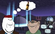 artist:sabiopajin beret big_mt coat doctor_klein ear fallout fallout_new_vegas goggles lobotomite meta:tagme old_world_blues smile stubble subvariant:michijak subvariant:wholesome_soyjak sunset_sarsaparilla think_tank thought_bubble user=sabiopajin variant:gapejak variant:impish_soyak_ears // 1715x1072 // 1.5MB