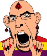 communism falange_de_las_jons falangism francisco_franco francoist_spain glasses nail_polish republican_spain second_spanish_republic socialism spade spadeson spain spanish_civil_war stubble variant:cobson // 723x861 // 54.2KB