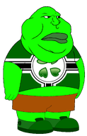 4chan 4cuck angry brown_pants caca fat green_shirt green_skin kekistan literally_the_'tok nigger_lips obese series:muttvariants_from_meximutt series:muttverse variant:meximutt // 838x1312 // 175.2KB