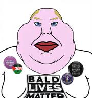 award bald balding based blond blonde_hair_ blue_eyes booba button coal communism cringe fat fuck gay iron leftist leftypol liberal lips looking_at_you meme obese pink_skin pins subvariant:chudjak_front subvariant:chudmutt subvariant:meximutt_front4 tits variant:chudjak variant:meximutt // 959x1024 // 77.2KB