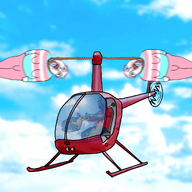 animated arm bloodshot_eyes clothes crying flag full_body gigachad glasses hair hand hanging helicopter irl_background leg mustache open_mouth purple_hair rope sky soyjak spinning stubble tongue tranny variant:bernd // 1540x1222 // 820.1KB