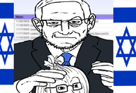 artist:termitesilva clothes flag:israel glasses jews onion smirk stubble suit variant:soyak variant:unknown // 678x466 // 121.6KB