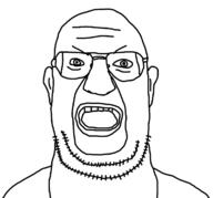 ear eyebrows forehead_mark glasses lips meta:tagged_by_emerald nose open_mouth stubble teeth variant:unknown white_background white_skin // 771x720 // 47.9KB