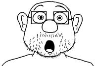 big_nose brooklyn_guy cartoon ear glasses mouth nicktendo open sml stubble super_mario_logan surprised variant:unknown // 1122x782 // 100.2KB