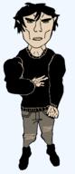 andrew_graves coal green_eyes incest standing subvariant:unbotheredchud the_coffin_of_andy_and_leyley // 549x1268 // 20.1KB