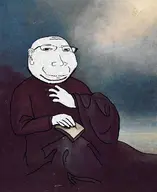 alphabet armenia book hand history literal_who mesrop_mashtots pen robe subvariant:massjak subvariant:wholesome_soyjak variant:gapejak writing // 836x1024 // 269.6KB