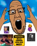 drake hand open_mouth rap soyjak stubble variant:ppp // 1000x1233 // 684.8KB