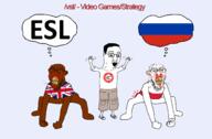 3soyjaks angry animated blood bloodshot_eyes british butthurt clenched_teeth dance ear esl flag flag:poland flag:united_kingdom glasses hand leg monkey_dance nosebleed pol_(4chan) poland red_eyes russia soyjak stubble subvariant:feralrage text thought_bubble united_kingdom variant:chudjak variant:feraljak vein vst_(4chan) yellow_teeth // 1531x1002 // 246.5KB