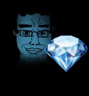 dark gem glasses happy light subvariant:chudjak_front variant:chudjak wholesome // 1000x1080 // 366.9KB