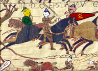 4chan battle_of_hastings body closed_eyes dead flag:kekistan flag:sweden helmet horse its_over janny kekistan mcdonalds medieval norman_conquest shield snca subvariant:impish_amerimutt subvariant:neutralplier symbol tapestry text variant:gapejak variant:impish_soyak_ears variant:markiplier_soyjak weapon yellow_skin // 1500x1088 // 4.1MB