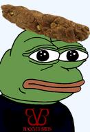 amphibian andy_sixx band black_veil_brides clothes frog green_skin hat log metal nas:pepe pepe_the_frog poop tshirt // 1344x1973 // 895.8KB