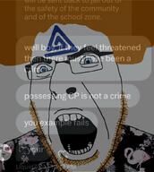 a10_eyes blue_eyes boylover_symbol clothes message orange_hair pedophile spiral text texting tshirt variant:cobson // 915x1024 // 87.0KB