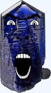 angry gem gem_skin glasses meta:tagme open_mouth realistic soyjak stubble subvariant:cobson_front tanzanite variant:cobson // 541x983 // 796.3KB