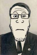 clothes cravat grayscale greyscale hair irl_background monochrome necktie neutral photo picture pinhole_camera subvariant:neutralplier suit trend:colorjak tuxedo variant:markiplier_soyjak // 180x265 // 65.6KB