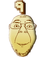 9 anniversary closed_mouth counter glasses gold number second_soyanniversary soyanniversary soyjak stubble teeth text variant:bernd // 200x250 // 9.5KB