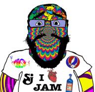 balding beard closed_mouth clothes drugs glasses grateful_dead hair heart i_love jam_band laughing_gas meta:tagme nitrous nitrous_oxide phish psychedelic soyjak string_cheese_incident subvariant:science_lover text tshirt variant:markiplier_soyjak // 809x787 // 421.2KB