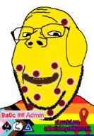 9a0c admin flag:lgbt_pride_flag herpes janny meta:namefags mod pedophile poop std subvariant:wholesome_soyjak ugly variant:gapejak yellow_skin // 600x864 // 178.5KB