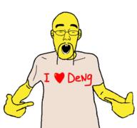 arm asian buck_teeth china clothes deng_xiaoping ear fu_manchu_(mustache) glasses hand i_heart i_love mustache pointing soyjak tshirt variant:shirtjak white_background yellow_skin // 624x586 // 109.0KB