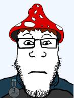 brown_hair clothes frank hat mushroom shroom subvariant:neutralplier variant:markiplier_soyjak // 600x795 // 53.6KB