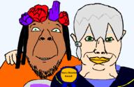 2soyjaks anime award dragona_joestar jodio_joestar jojolands jojos_bizarre_adventure soyjak the_cop_from_the_first_2_chapters_is_literally_rapeson_btw tranny trans transparent_background troon variant:bernd variant:chudjak zoomer // 834x541 // 50.4KB
