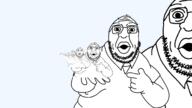 artist:sabiopajin big_lips double_chin eyebrows fat hand head loop obese penis showing_something stubble surprised sweating sweaty transparent_background user=sabiopajin variant:nopejeet wrinkles // 1703x954 // 193.6KB