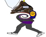 pineapple plarty speech_bubble variant:chudjak walking // 848x691 // 211.5KB