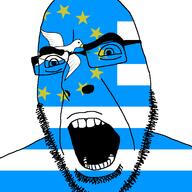angry flag glasses open_mouth southern_cameroons soyjak stubble variant:cobson // 721x720 // 41.3KB