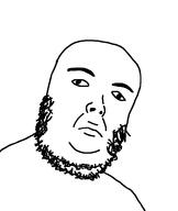 bald double_chin fat lazy_eye no_neck stubble triple_chin variant:unknown // 660x782 // 15.2KB