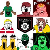 anime asian bbc beard blue_eyes brazil brown_skin camera china dark_skin denmark flag:denmark flag:japan flag:latvia flag:romania glasses glownigger hohol i_love japan latvia multiple_soyjaks nazism nigger nigger_weed pointing pointing_at_viewer romania sonnenrad soyjak stubble subvariant:science_lover thughou touhou tranny trend:aryan trend:glowie ukraine variant:a24_slowburn_soyjak variant:alicia variant:feraljak variant:markiplier_soyjak variant:shirtjak video_game yin_yang // 1280x1280 // 261.0KB