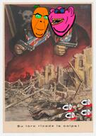 amerimutt blood dead doll_(user) froot glasses gun mutt open_mouth orange_skin pink_skin soyjak stubble subvariant:impish_amerimutt subvariant:wholesome_soyjak variant:a24_slowburn_soyjak variant:cobson variant:gapejak variant:impish_soyak_ears war // 2605x3688 // 17.5MB