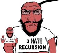angry arm balding beard closed_mouth clothes ear fist frown glasses hair hand holding_object i_hate multiple_soyjaks punisher_face recursion red_skin soyjak subvariant:science_lover text tshirt variant:markiplier_soyjak // 1466x1308 // 876.7KB