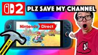 broken_screen glasses hair hammer mario_kart mouth_open nintendo nintendo_direct nintendo_switch nintendo_switch_2 plainrock124 pointing soyboy video_game // 1600x900 // 159.7KB