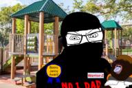 Warrior-Z(user) admin ahegao anti_soybooru arm award baby blush brown_hair clothes cuck dan diaper fat father foot full_body hand irl irl_background islam janny leg muslims open_mouth piss playground poop red rucuck shitskin soybooru soyjak subvariant:pissbaby tongue tragedyjakking variant:feraljak variant:meximutt yellow_teeth // 1024x683 // 1.1MB