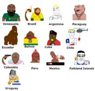 amerimutt anhero argentina banada beard biscuit blond blood blue_eyes bolivia brazil brown_skin chainsaw che_guevara chile colombia commie communism cuba dead ecuador falklands flag:bolivia flag:chile flag:germany flag:transgender_pride_flag flag:united_kingdom flag:uruguay football germany gore gun hanging helicopter liveleak mexico mongrel monkey mustache mutt neutral open_mouth peru red_star shitskin subvariant:bernhardt subvariant:chudjak_front subvariant:feralnigger subvariant:henry subvariant:impish_amerimutt subvariant:nucob subvariant:science_lover subvariant:unbotheredchud sun tea tranny trend:aryan united_kingdom uruguay variant:bernd variant:chudjak variant:cobson variant:feraljak variant:gapejak variant:impish_soyak_ears variant:markiplier_soyjak variant:meximutt variant:soyak venezuela yellow_hair // 1589x1524 // 677.8KB